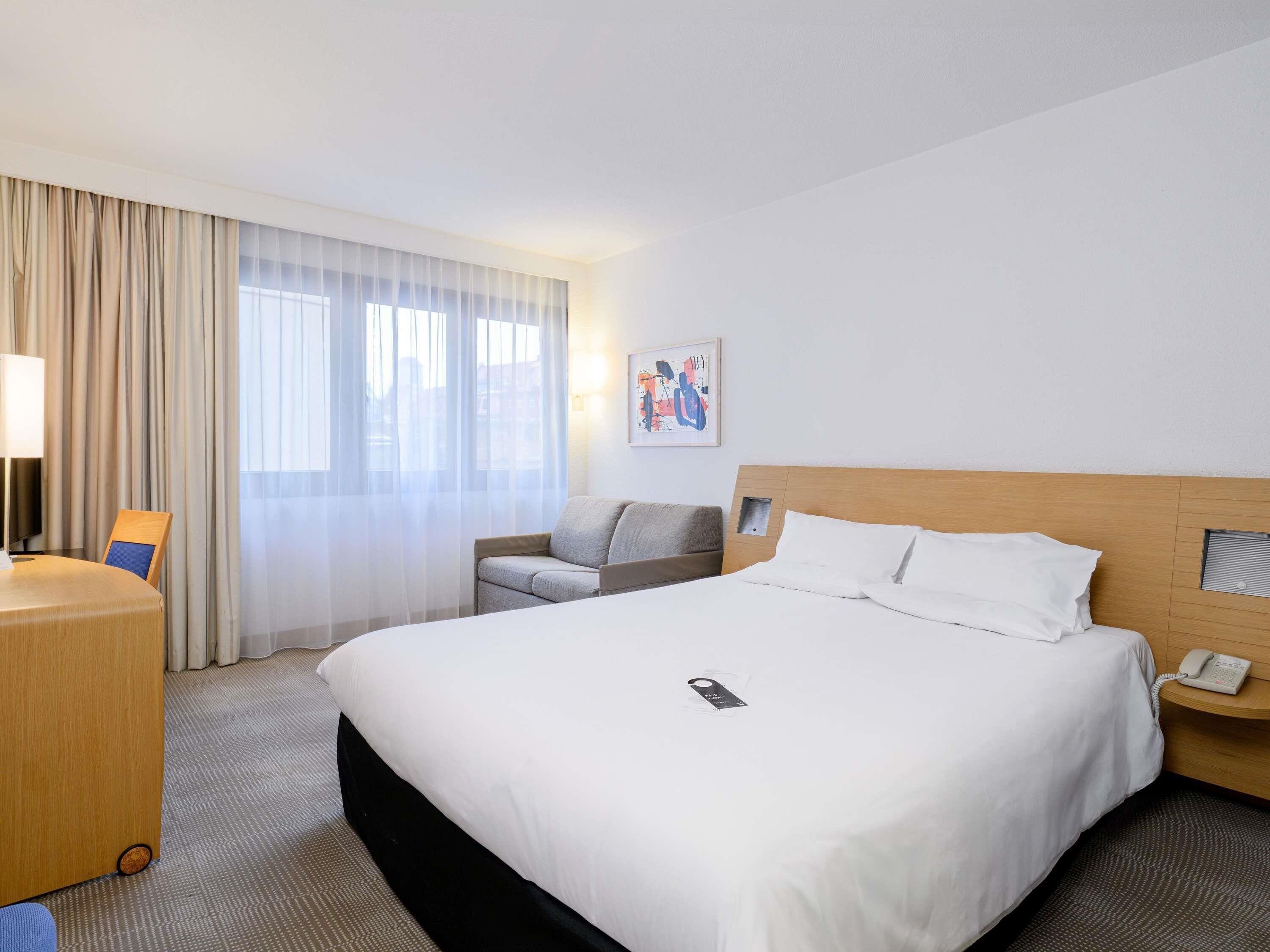 In-room safe, desk, laptop workspace, blackout drapes