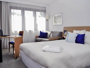 Minibar, in-room safe, desk, blackout curtains