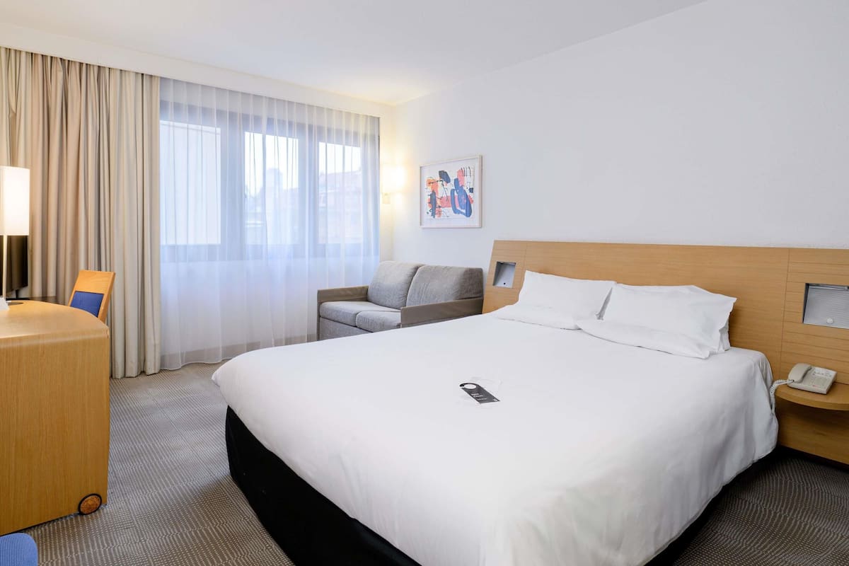 Habitación estándar doble, 1 cama doble con sofá cama | Minibar, caja fuerte, escritorio y espacio para trabajar con un portátil