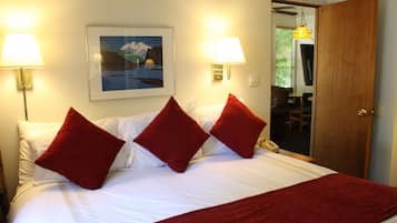 Leilighet – standard, 1 soverom, kjøkken | Sengetøy av topp kvalitet, senger med overmadrass og strykejern/-brett