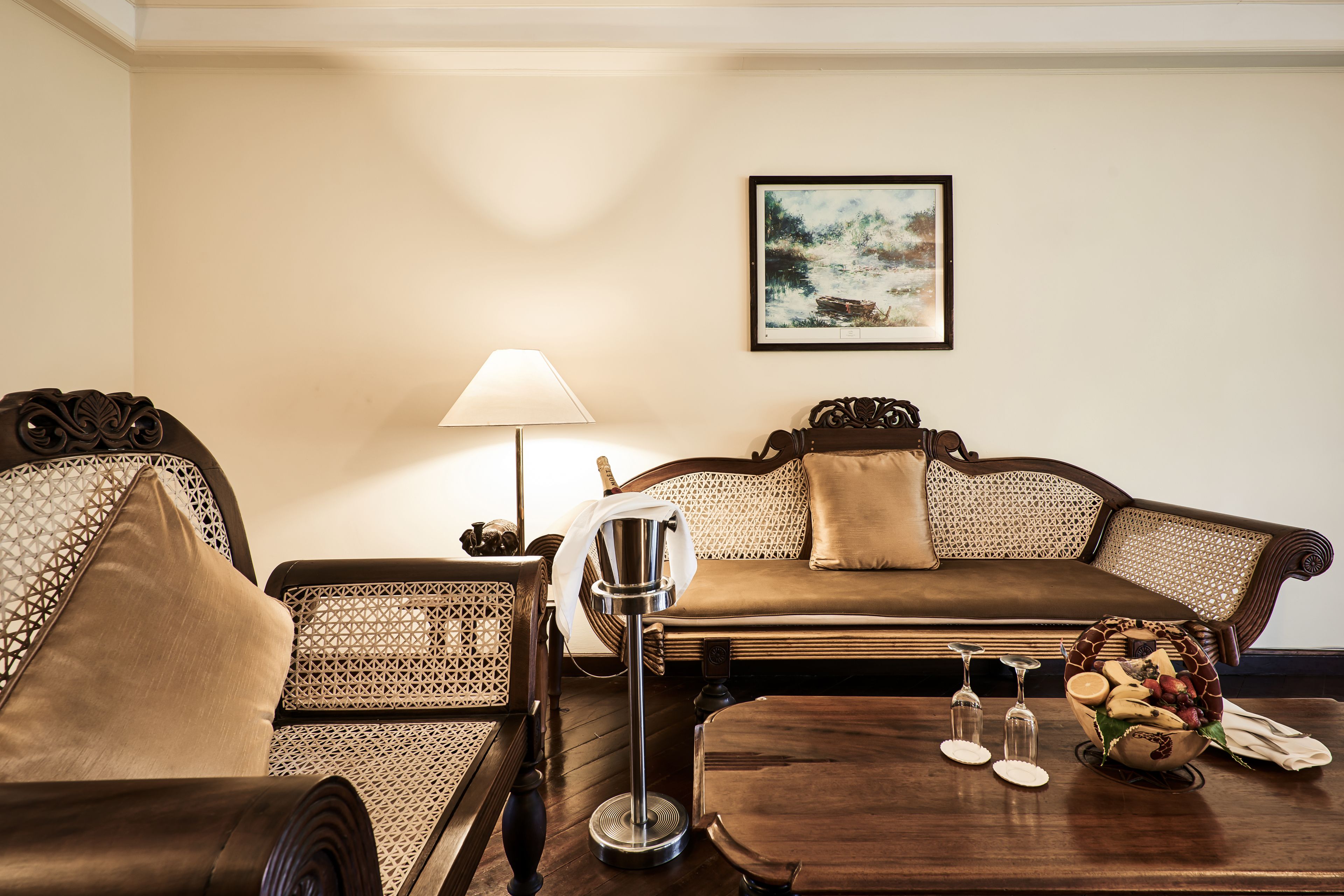 executive suite | 1 bedroom, minibar, in-room safe, desk