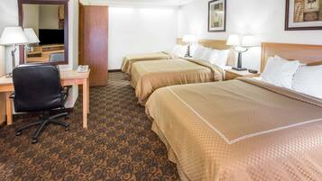 Blackout drapes, iron/ironing board, free WiFi, bed sheets
