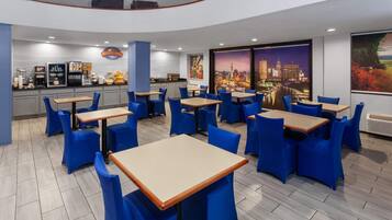 Free daily on-the-go breakfast