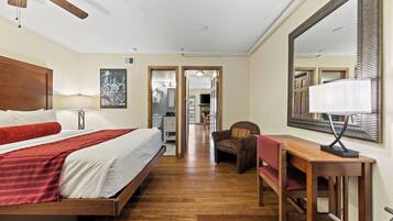 Suite, 1 Bedroom | 1 bedroom, in-room safe, blackout drapes, iron/ironing board