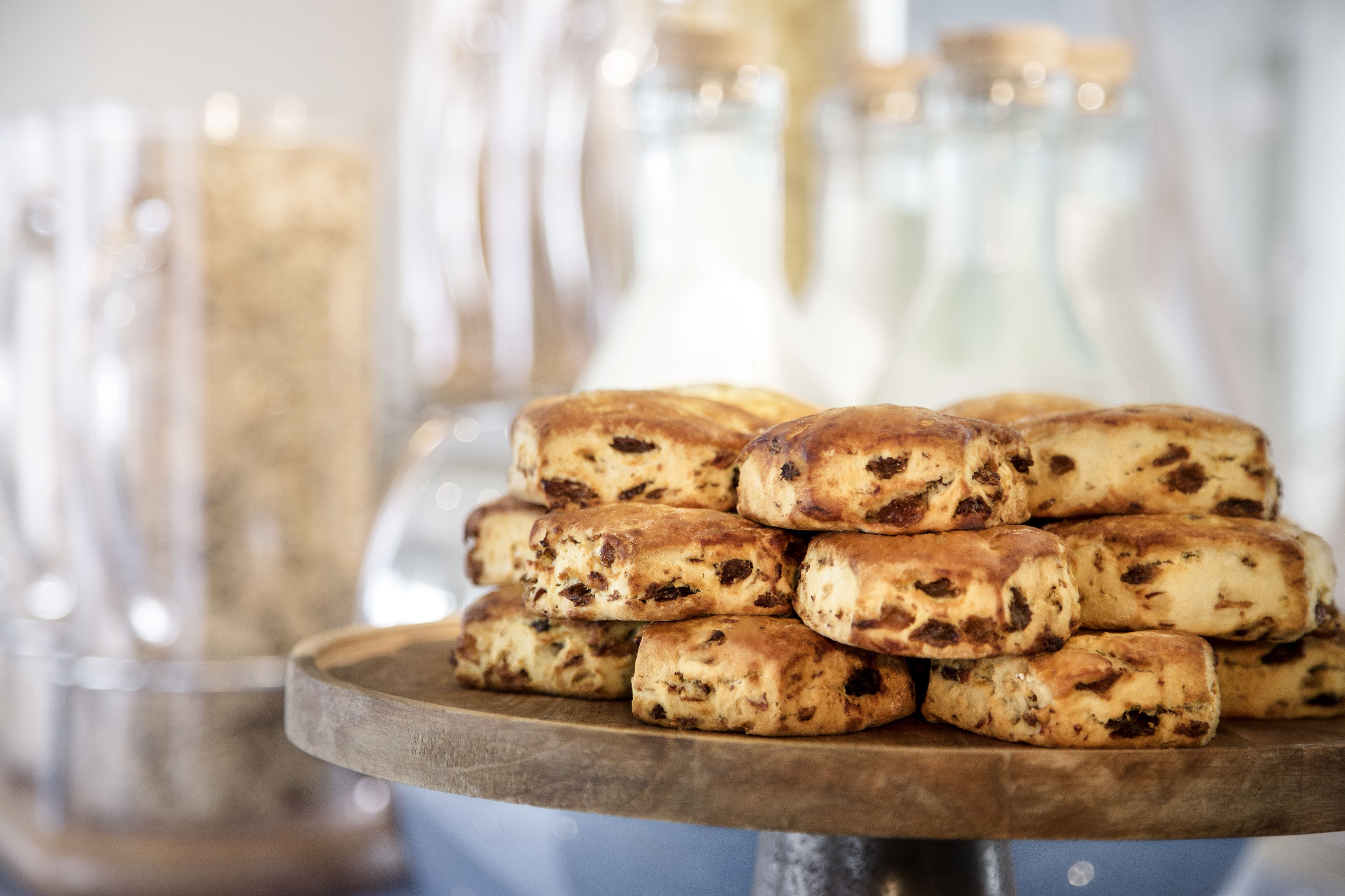 daily buffet breakfast for a fee