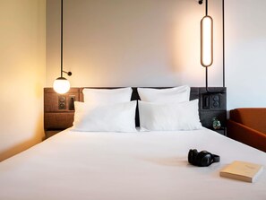 Minibar, in-room safe, desk, blackout curtains