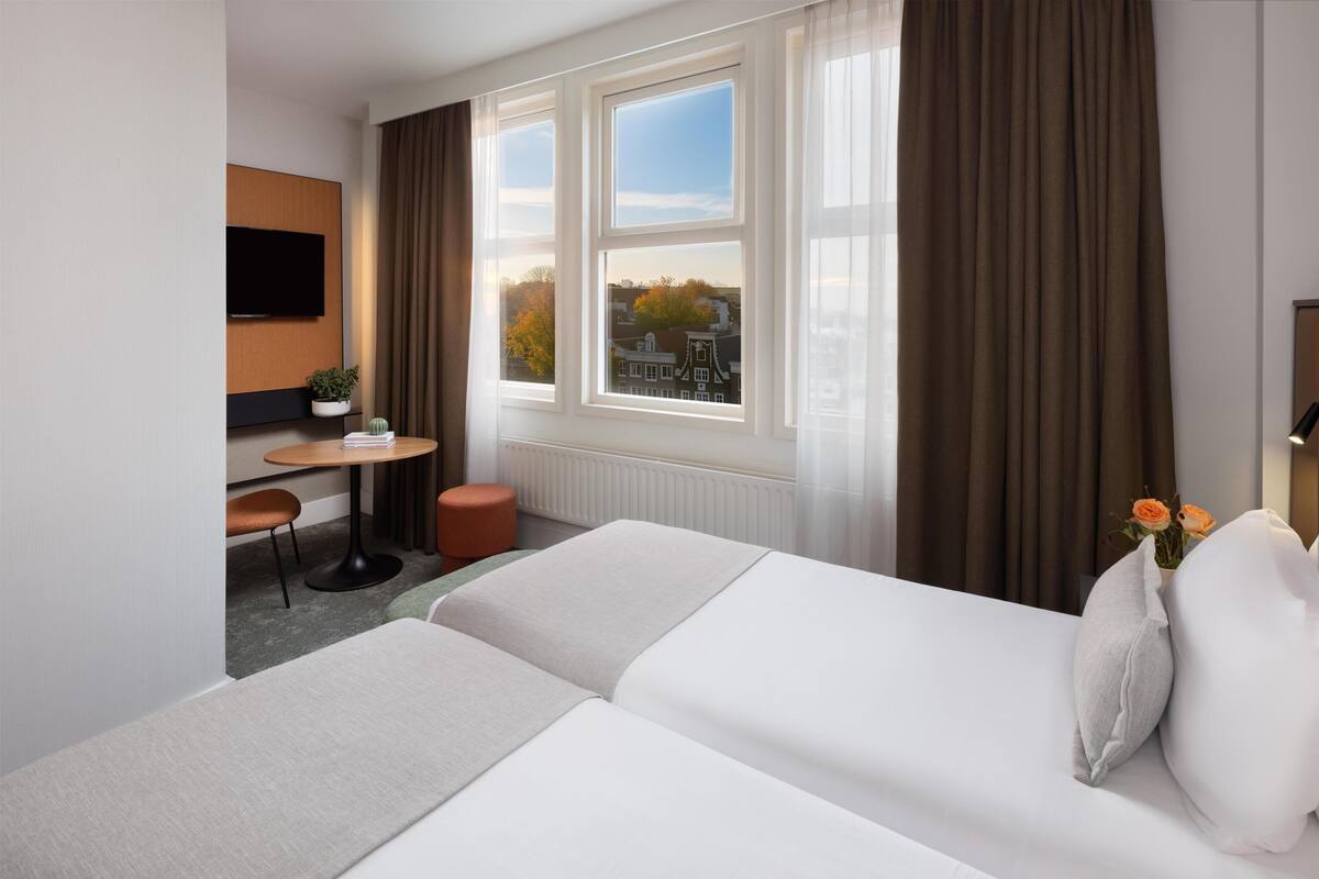 Minibar, in-room safe, desk, blackout drapes