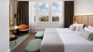 Minibar, in-room safe, blackout curtains, soundproofing