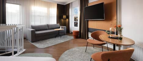 Minibar, in-room safe, blackout drapes, soundproofing