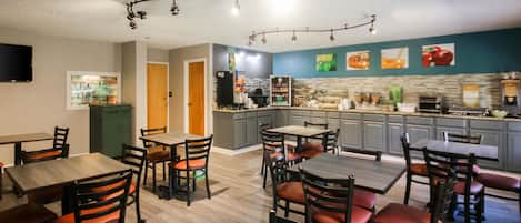 Free daily full breakfast