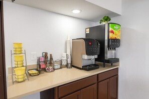 Free daily on-the-go breakfast