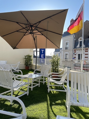 Terrasse sur le toit