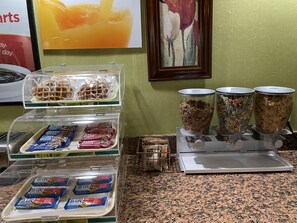 Free daily continental breakfast