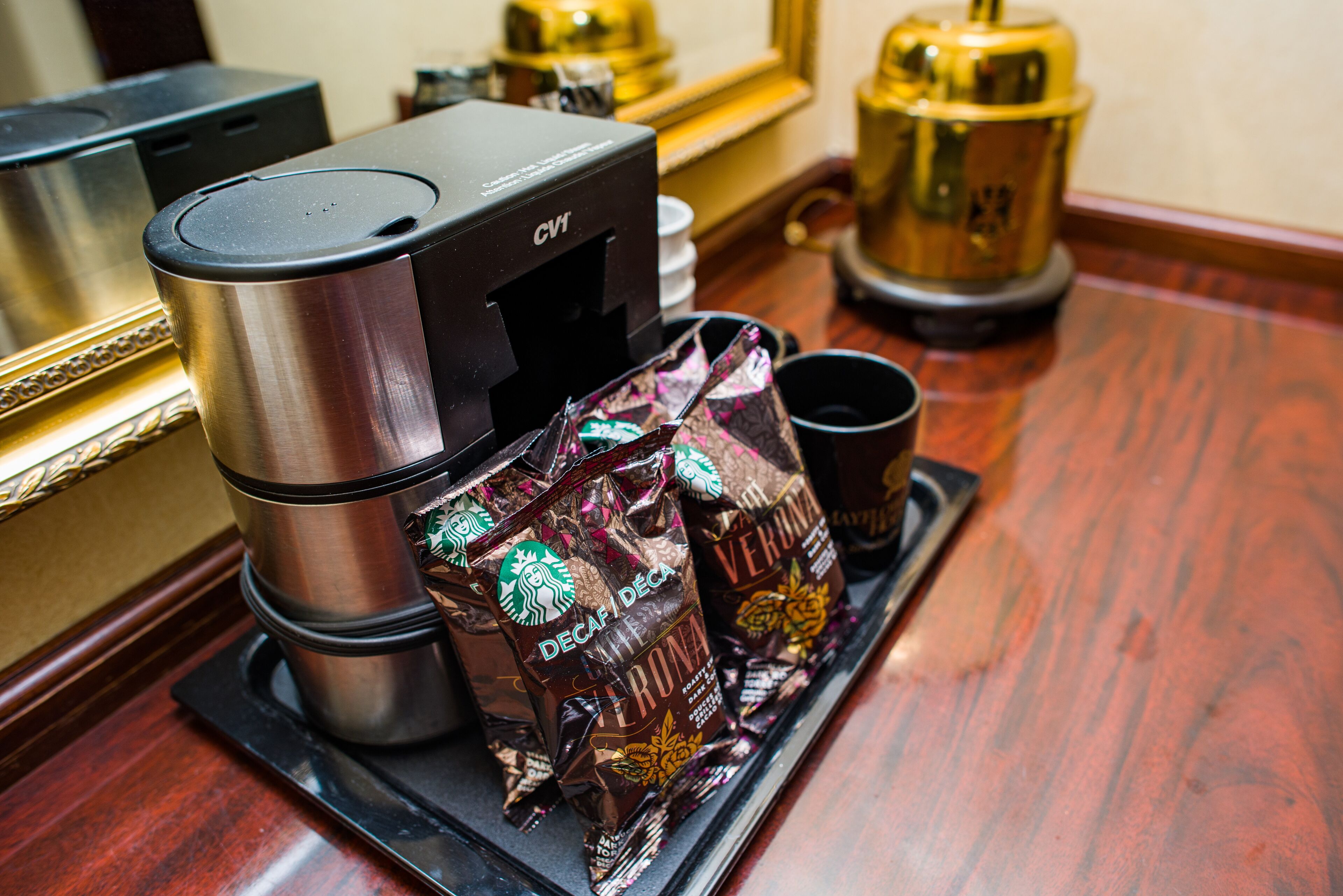 hypo-allergenic bedding, in-room safe, desk, blackout curtains