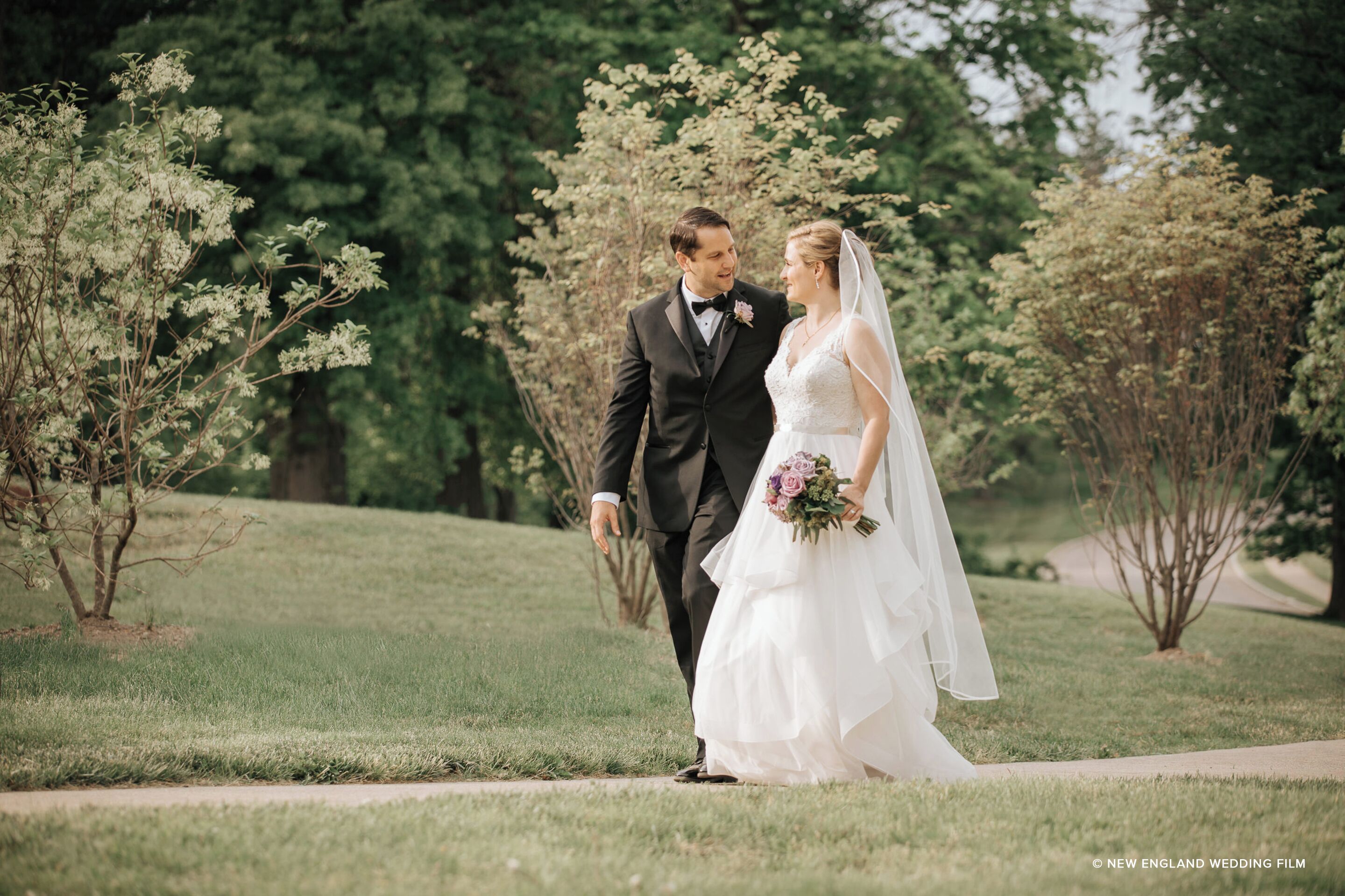 outdoor wedding area