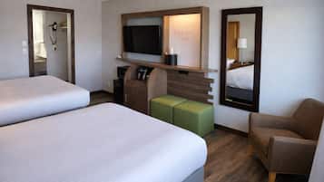 Studiolejlighed - 2 dobbeltsenge | Allergivenligt sengetøj, strygejern/strygebræt, gratis Wi-Fi, sengetøj