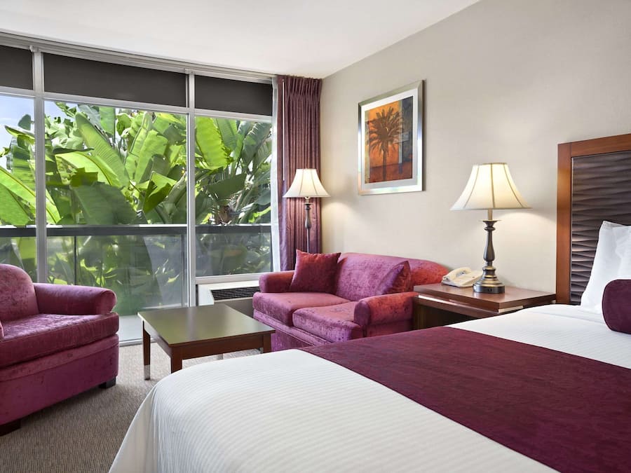 Quarto empresarial, 1 cama King, para não fumantes | Roupas de cama premium, camas com colchões pillow-top