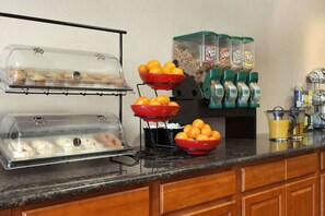 Free daily continental breakfast