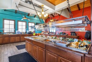 Daily buffet breakfast (USD 12.95 per person)