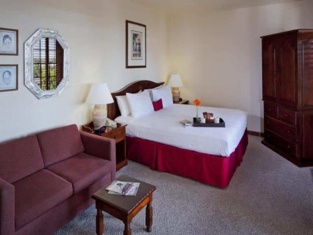 In-room safe, desk, iron/ironing board, free cribs/infant beds