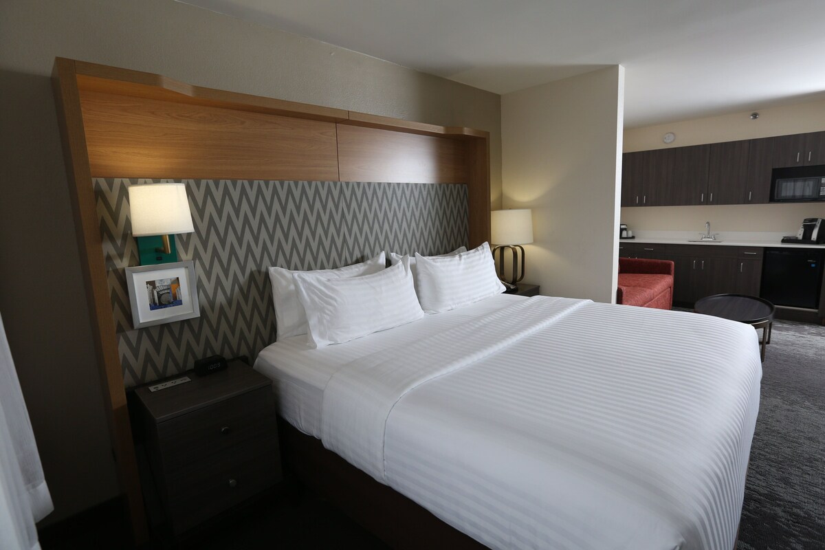 Suite, 1 King Bed | In-room safe, desk, iron/ironing board, cribs (free)