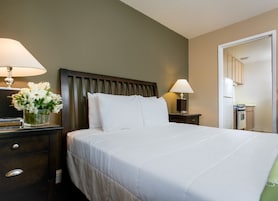 Suite, 1 Queen Bed | In-room safe, blackout drapes, iron/ironing board, cribs/infant beds