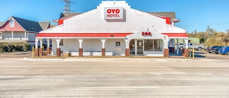 Voorkant van accommodatie