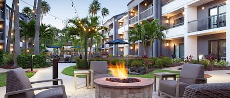 Courtyard view