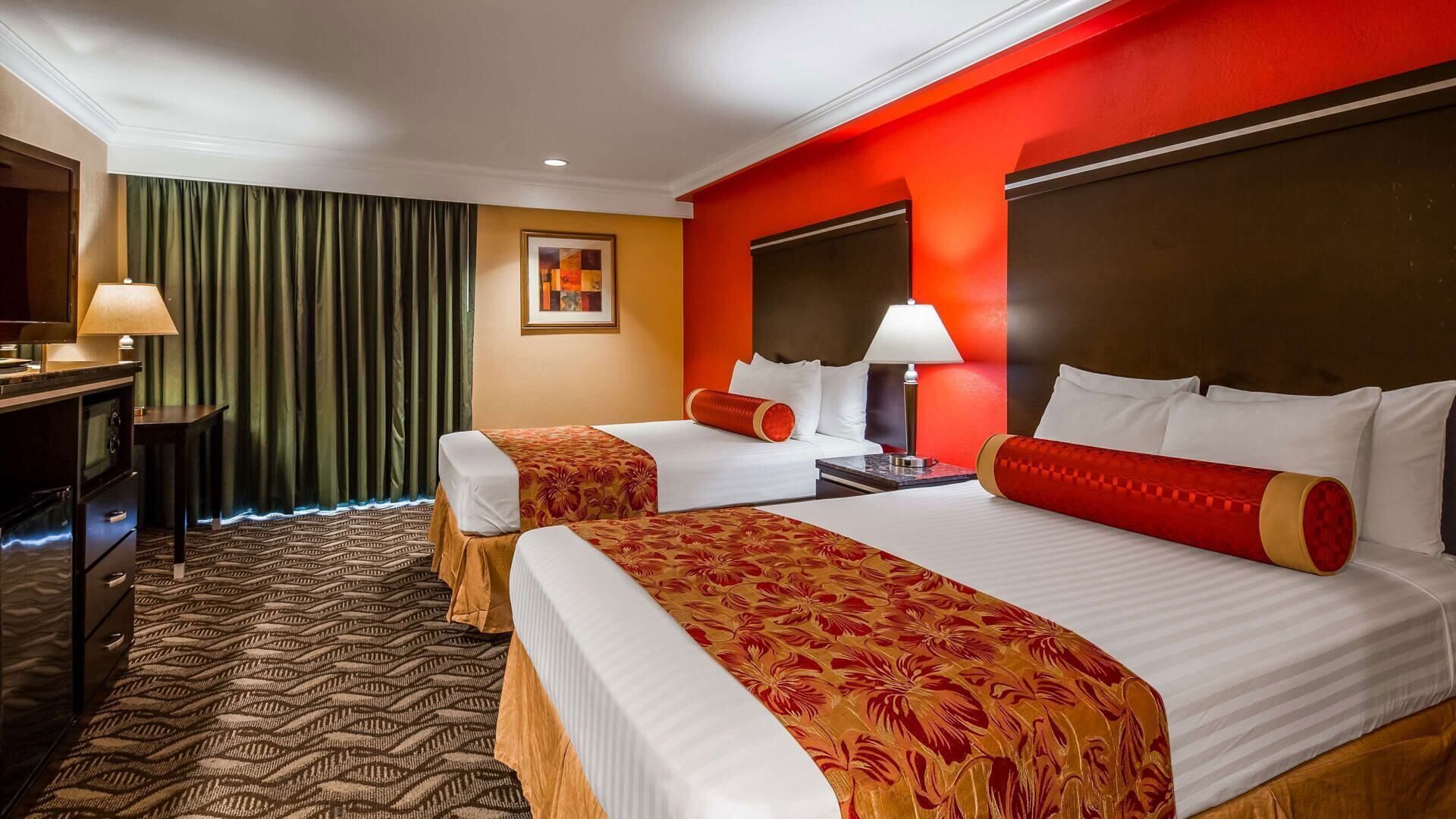 Blackout curtains, iron/ironing board, WiFi, bed sheets