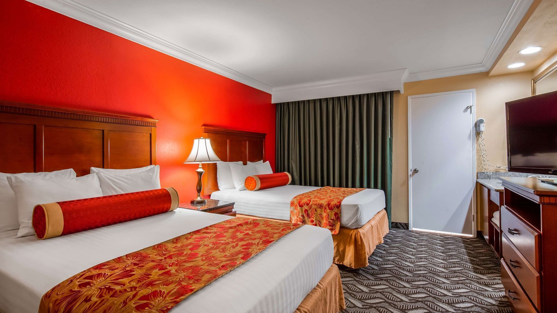 Blackout curtains, iron/ironing board, WiFi, bed sheets