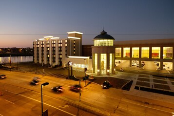 Front of property – evening/night