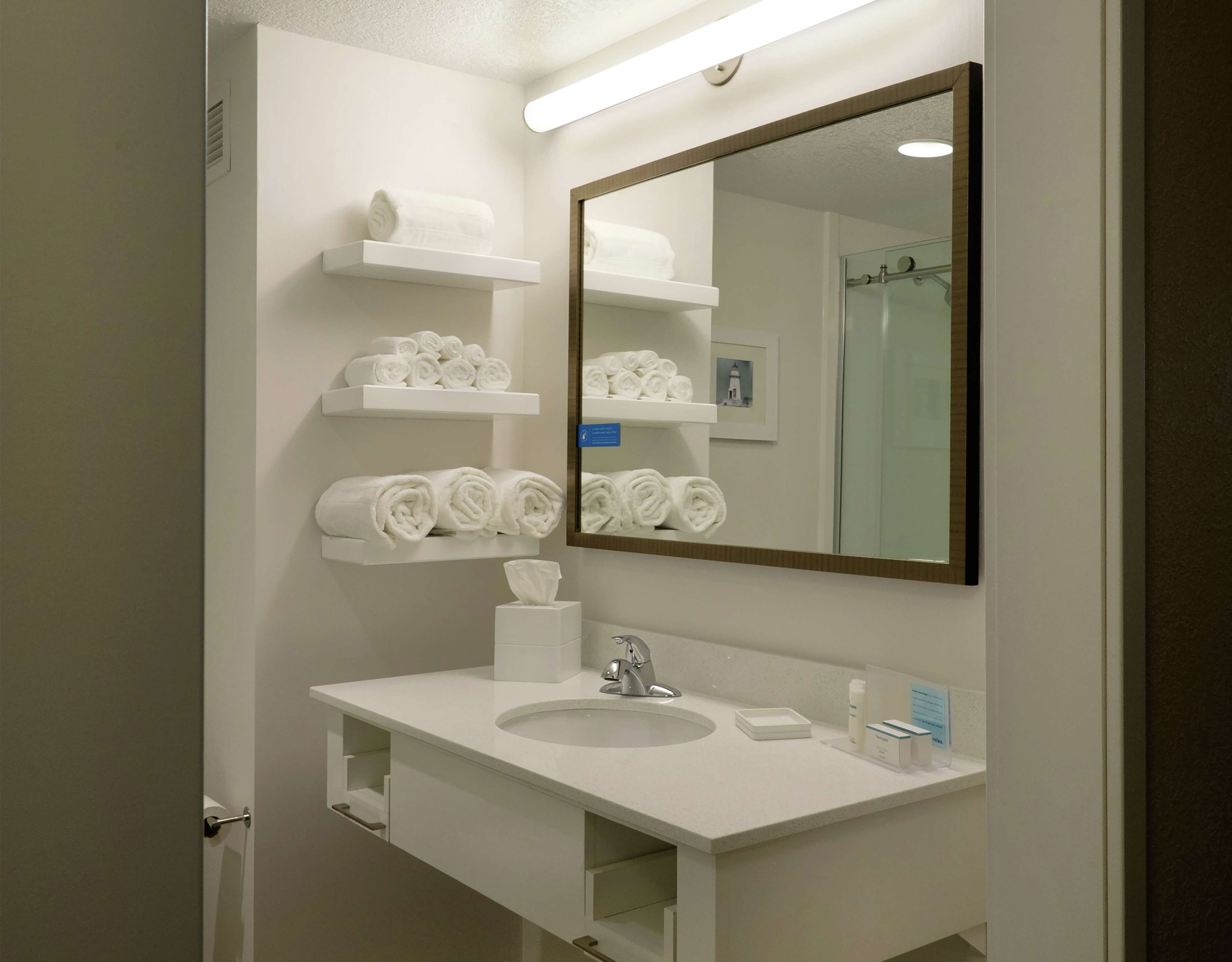 free toiletries, hair dryer, towels, soap