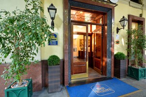 Entrada de la propiedad