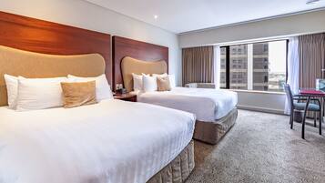 Standard Room, 2 Queen Beds, City View | View from room