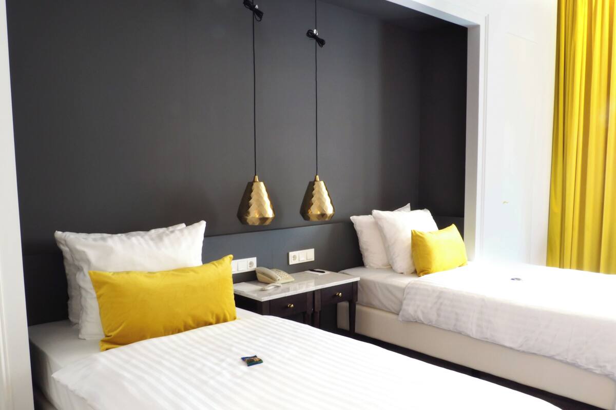 Chambre Deluxe avec lits jumeaux (Flamingo)