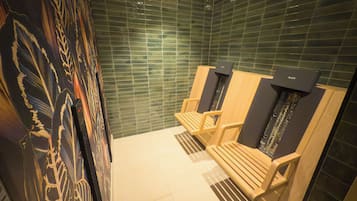 Body treatments, body scrubs, facials, 1 treatment room, massages
