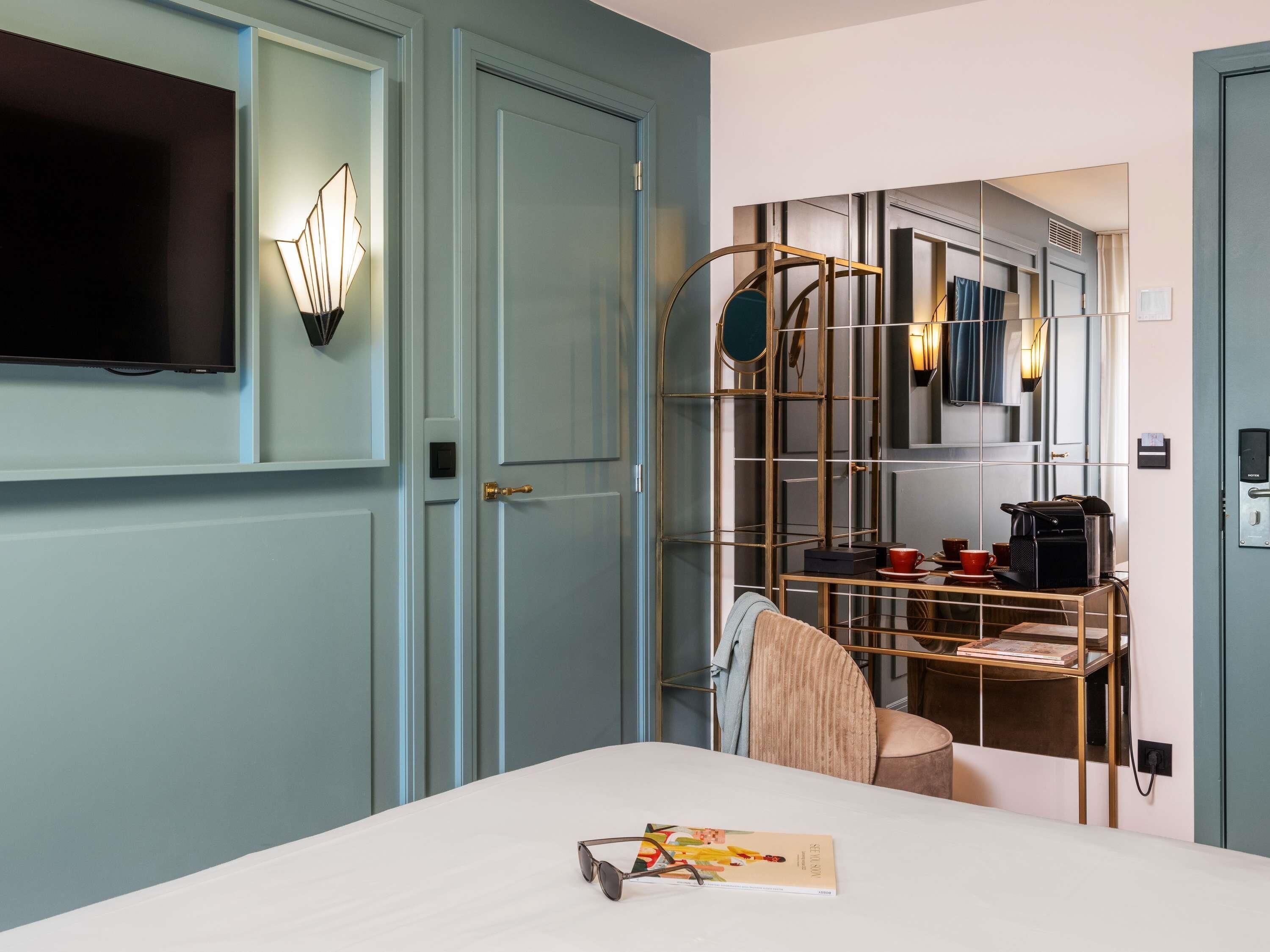 Luxe beddengoed, een bureau, gratis wifi, beddengoed