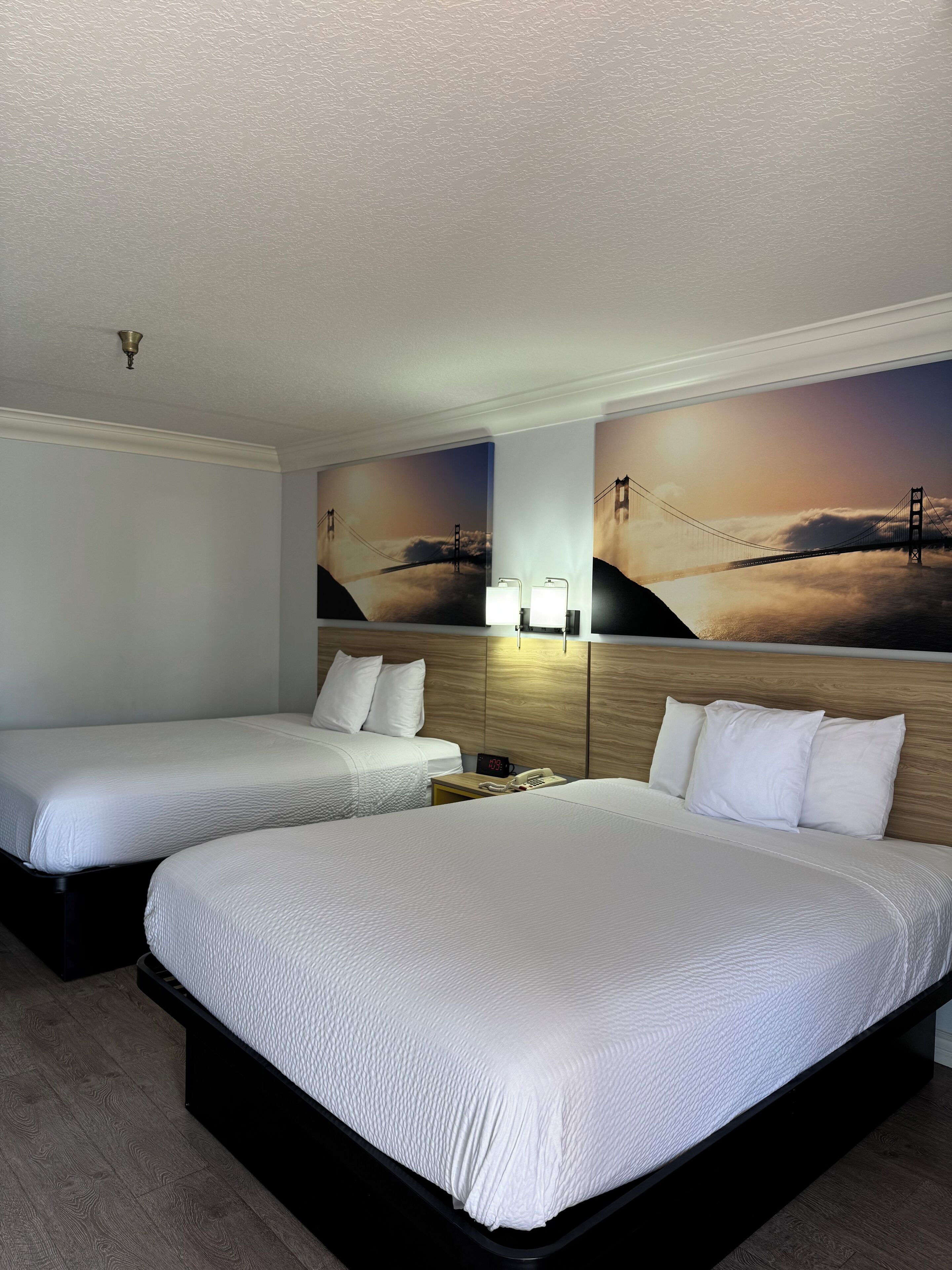 In-room safe, desk, laptop workspace, iron/ironing board