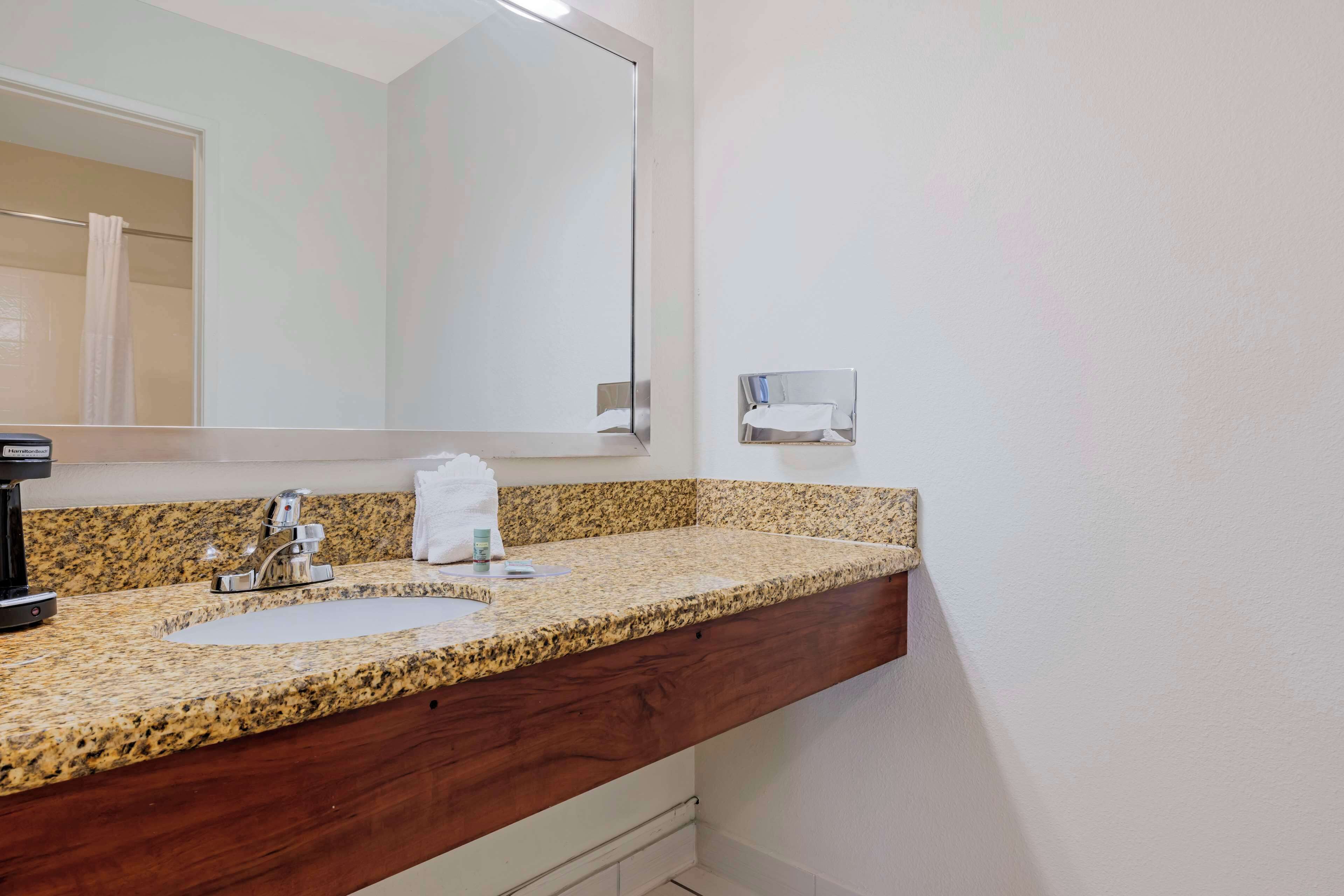 Free toiletries, hair dryer, towels, soap