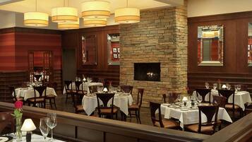 Breakfast, lunch and dinner served