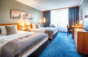 Superior Double or Twin Room | Hypo-allergenic bedding, in-room safe, desk, blackout drapes