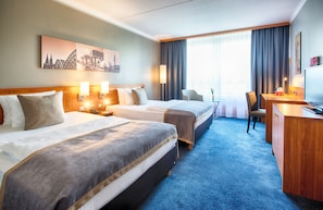 Superior Double or Twin Room | Hypo-allergenic bedding, in-room safe, desk, blackout curtains