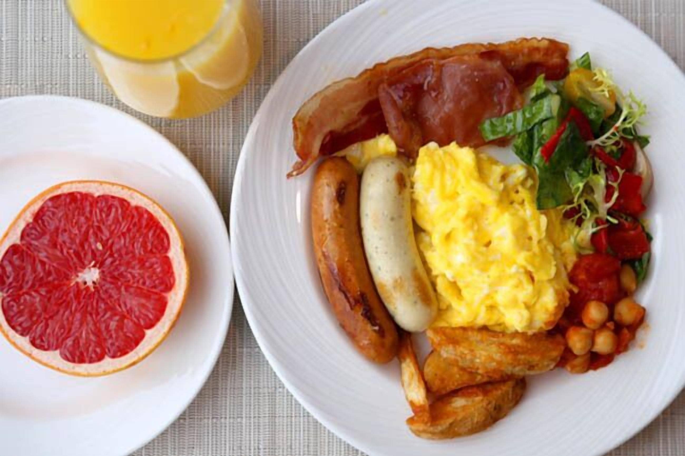 Daily cooked-to-order breakfast for a fee