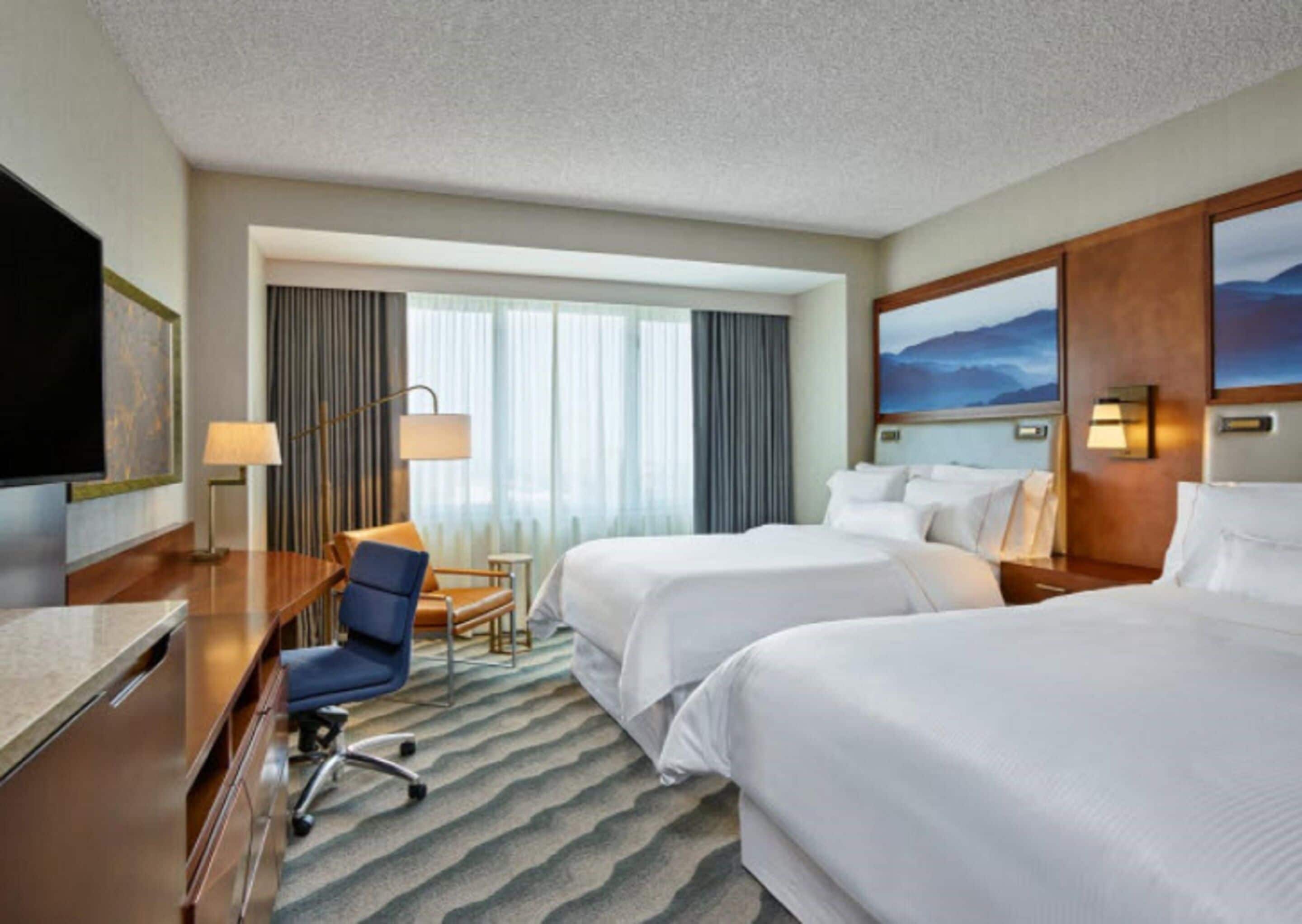 premium bedding, down duvets, pillow-top beds, in-room safe