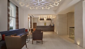 Sala de estar en el lobby