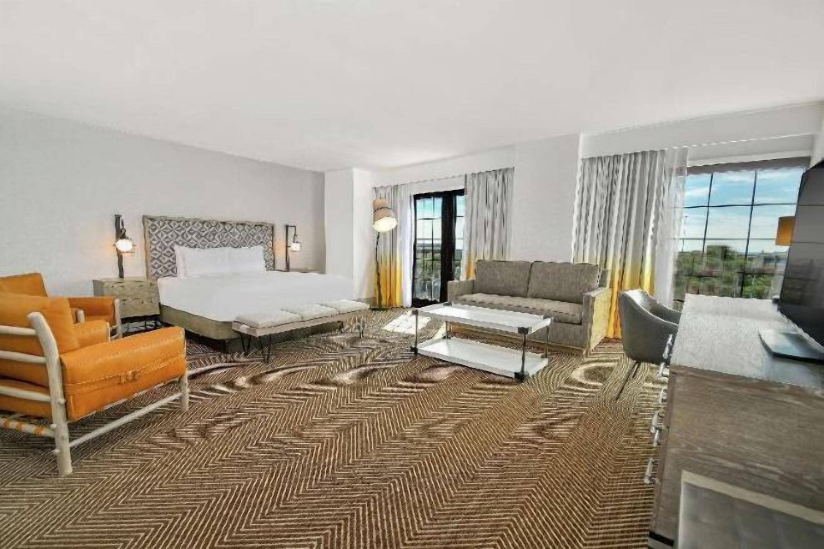 Premium bedding, desk, soundproofing, iron/ironing board