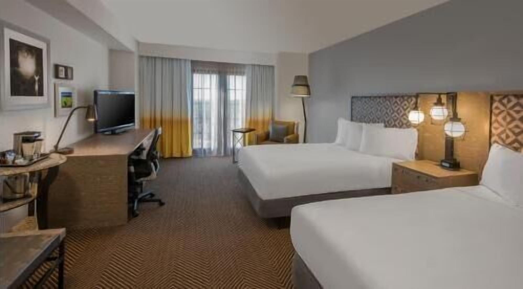 Premium bedding, desk, soundproofing, iron/ironing board