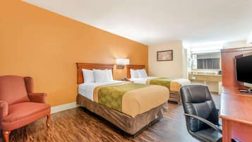 Standard Room, 2 Double Beds, Non Smoking