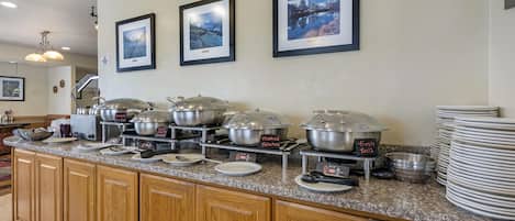 Free daily full breakfast