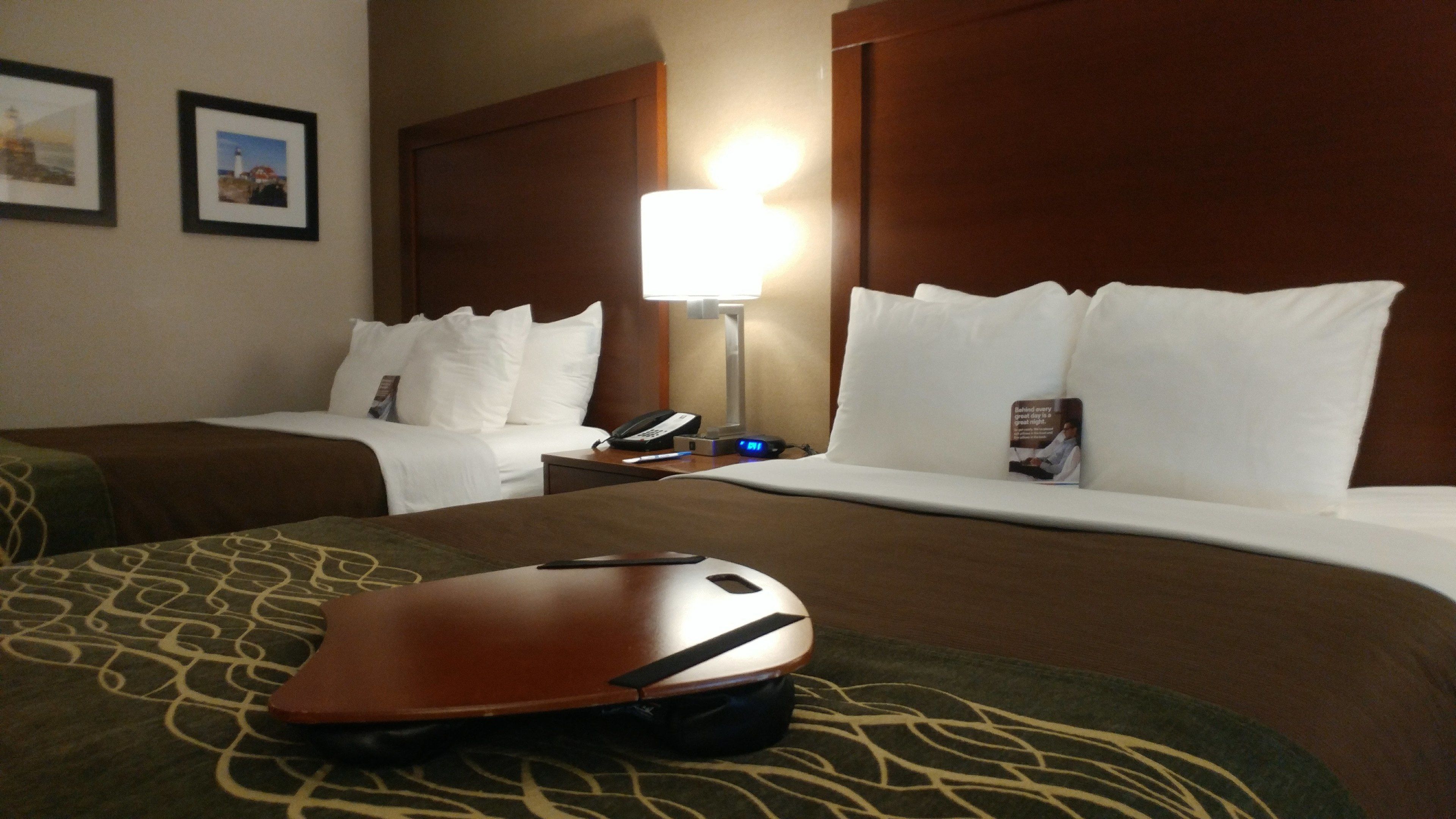 standard double room, 2 double beds, non smoking | desk, iron/ironing board, free cots/infant beds, free wifi